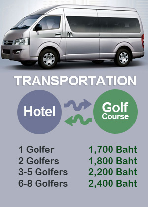 chiangmai golf transportation bus van car 2023